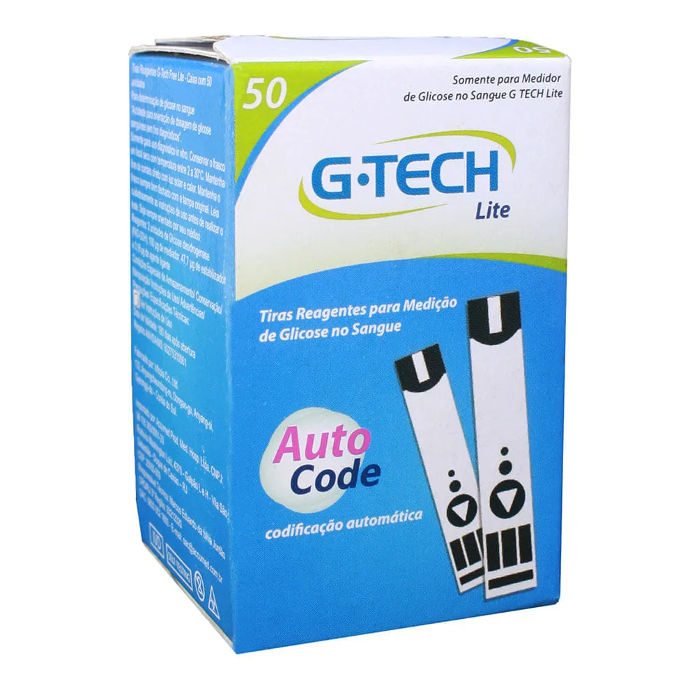 G-tech Lite Auto Code Tiras Com 50 Unidades