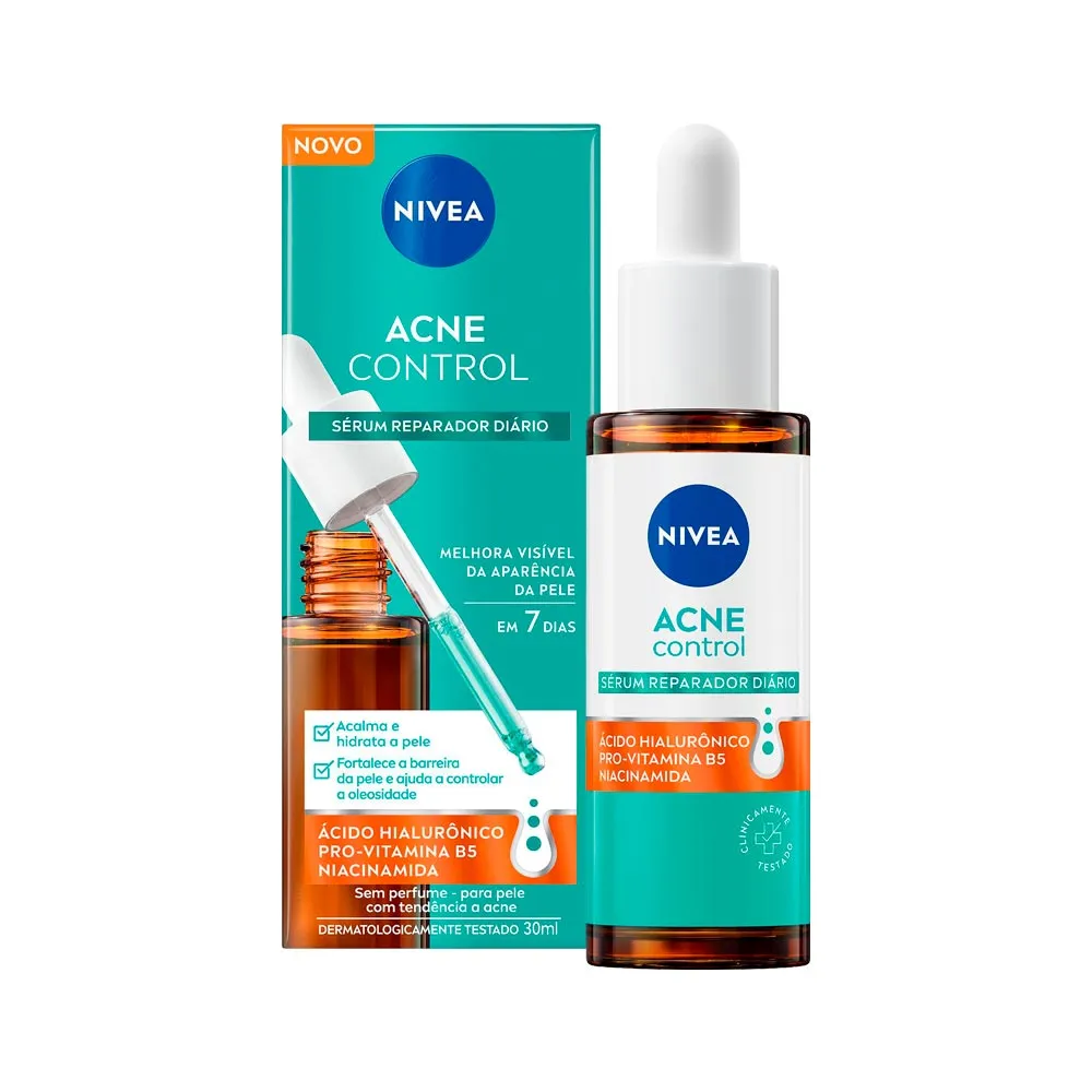 Sérum Facial Reparador Diário Nivea Acne Control 30ml