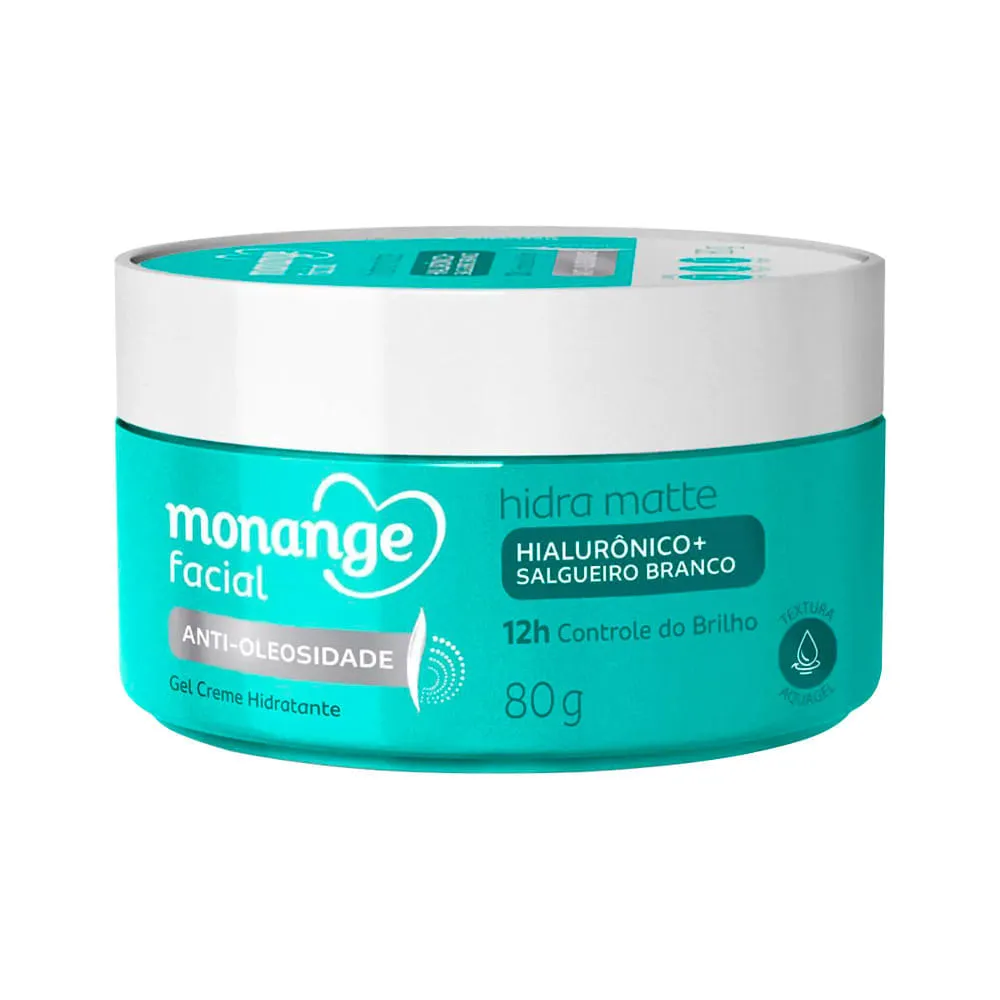 Hidratante Monange Facial 80gr Gel Creme Hidra Matte