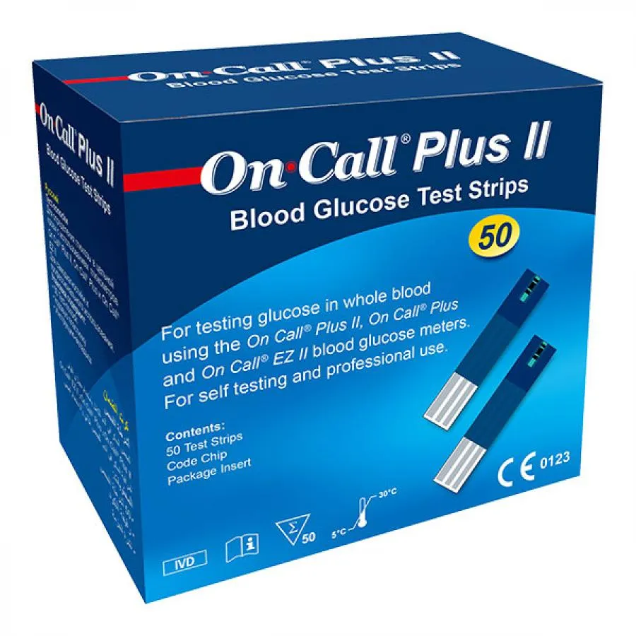Tiras On Call Plus Ii Com 50 Unidades