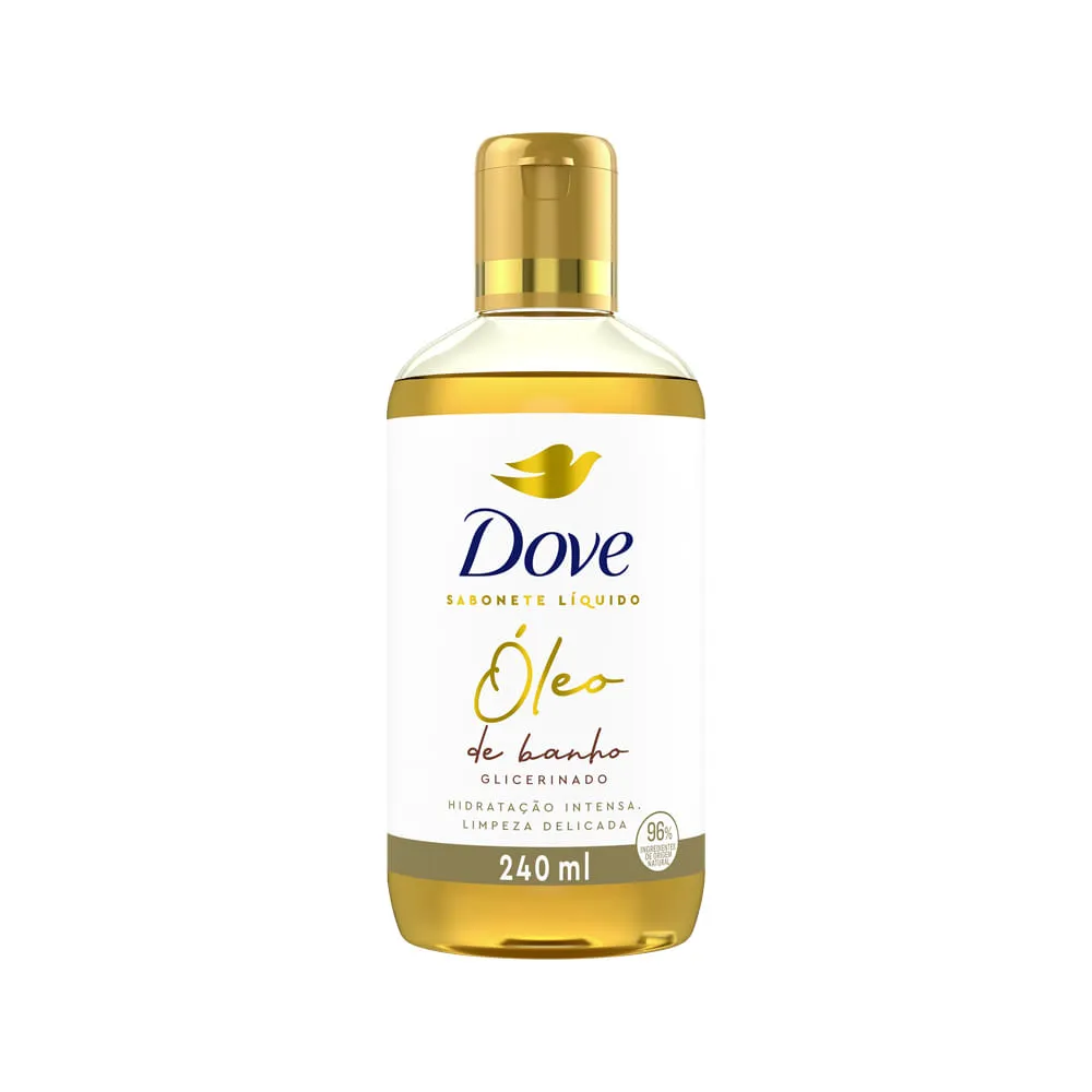 Sabonete Líquido Dove Óleo De Banho Glicerinado 240ml