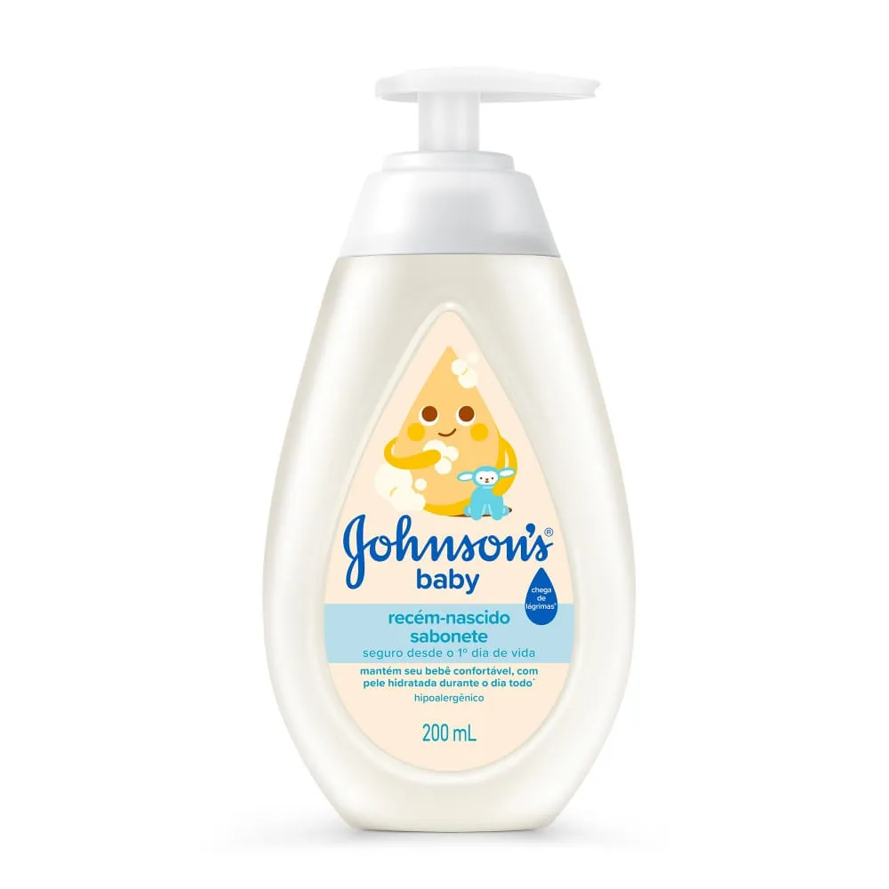 Sabonete Líquido Johnson's Recém-nascido 200ml