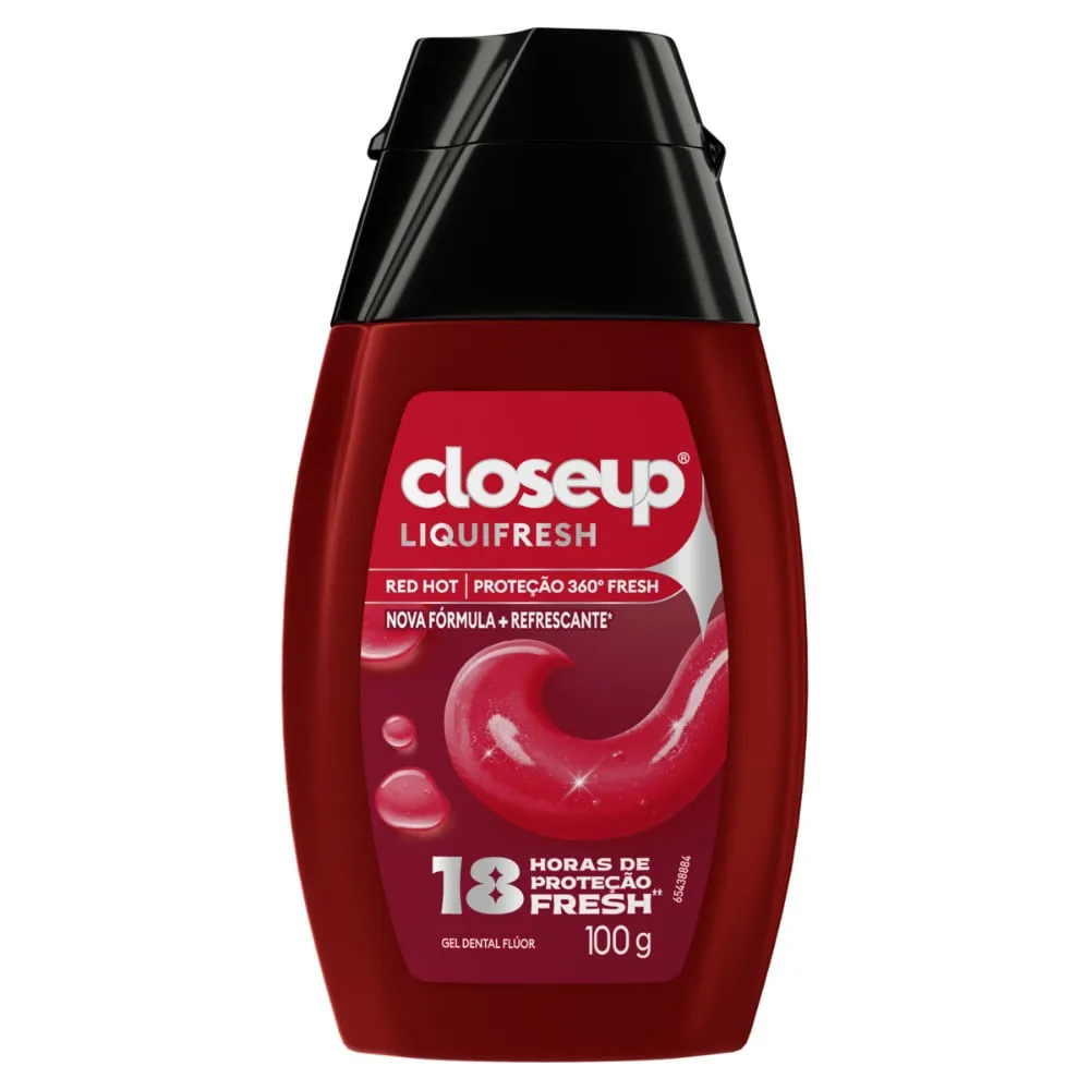 Gel Dental Close Up Red Hot 100g