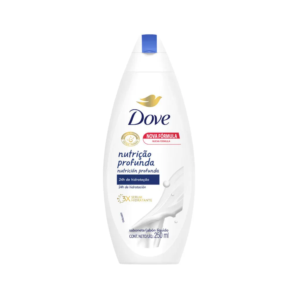 Sabonete Dove Liquido 250ml Nutricao Profunda